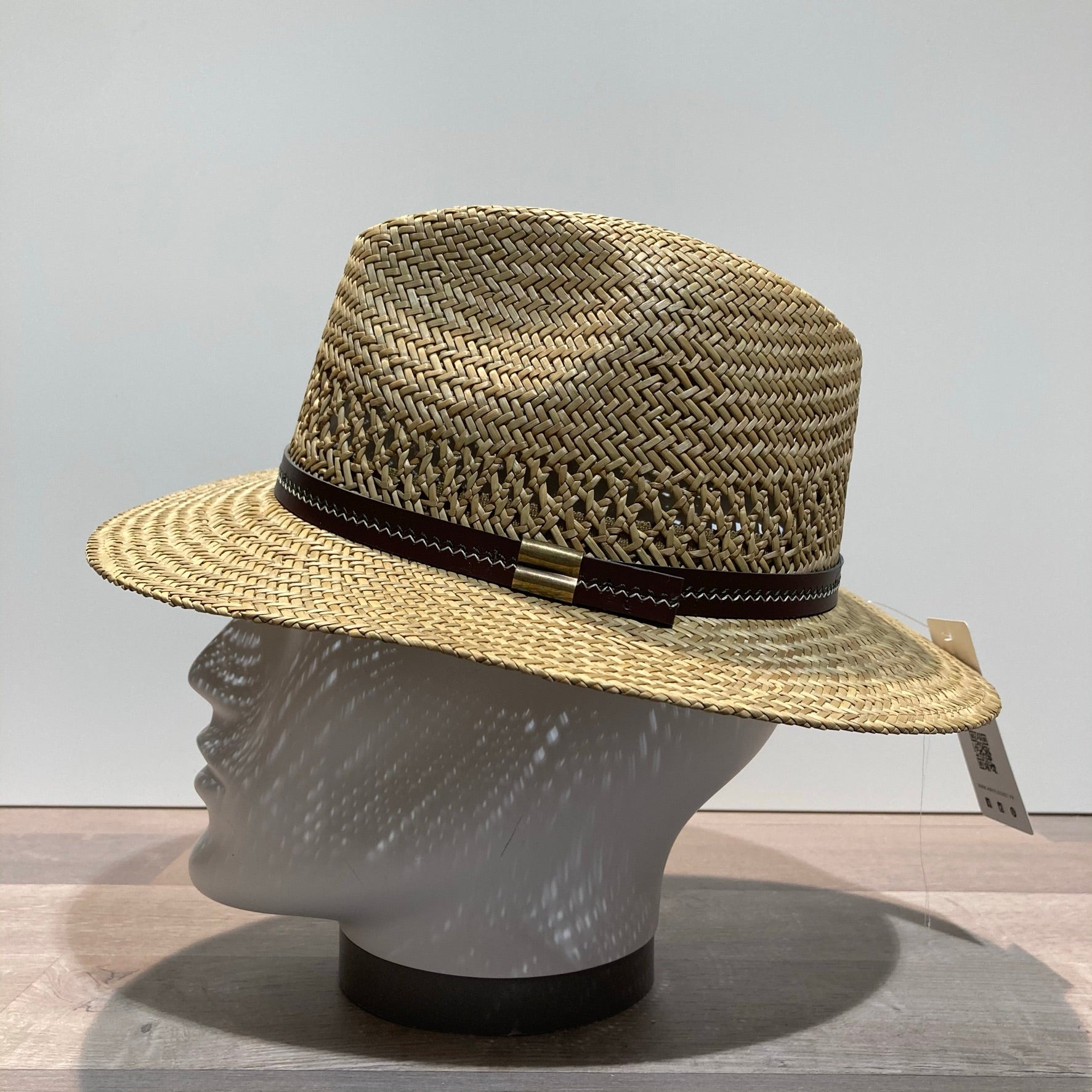 Chapeau paille ajouré