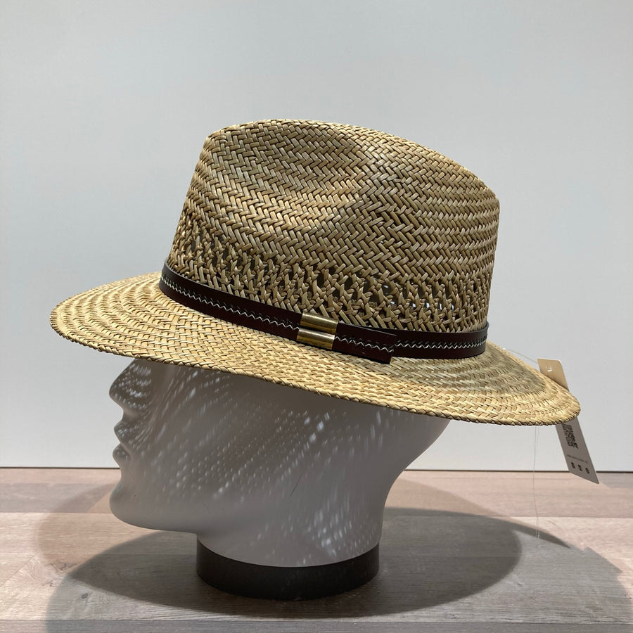 Chapeau paille ajouré