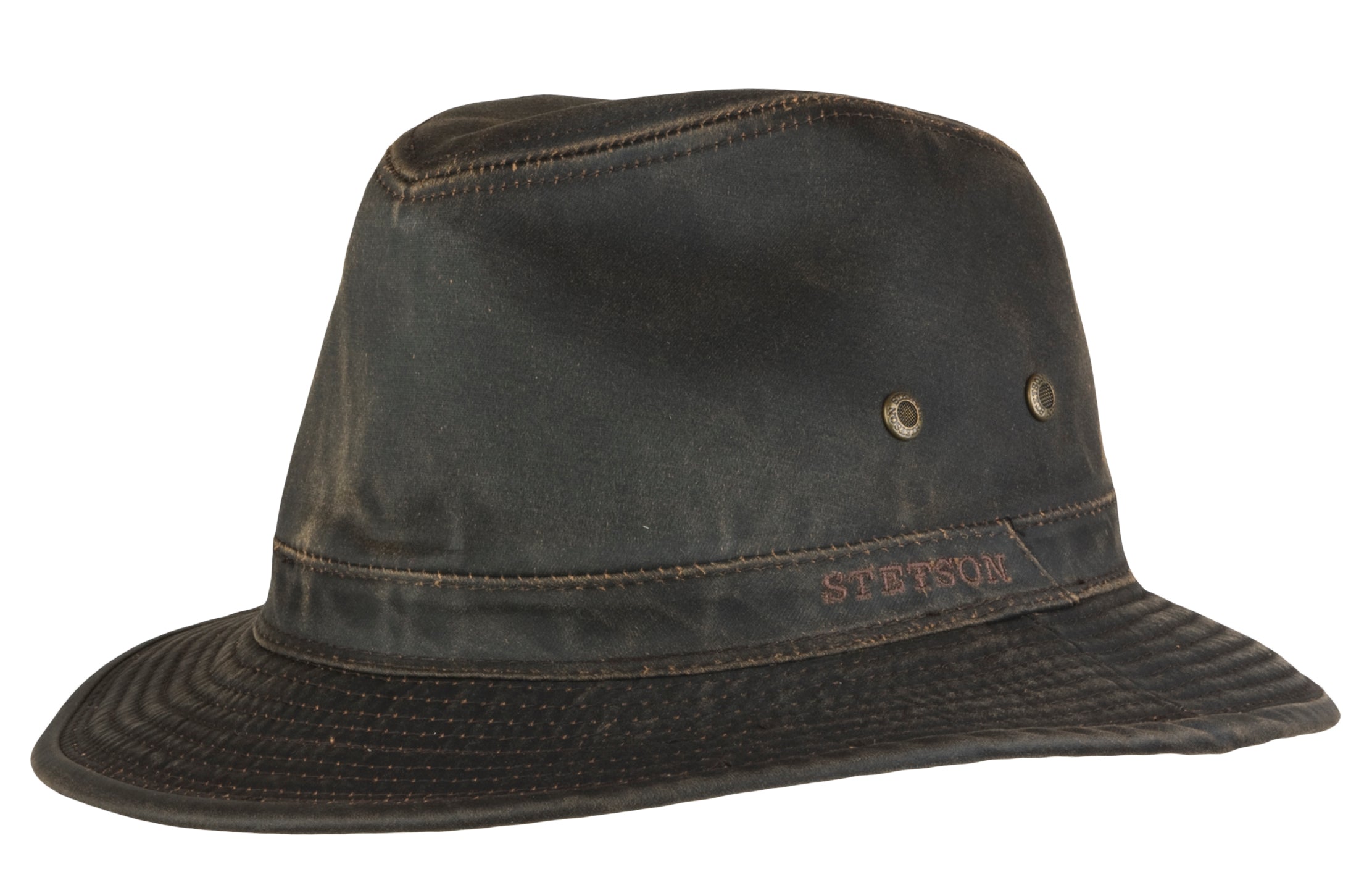 Chapeau Traveller Ava CO/PE Stetson marron foncé