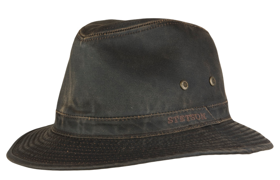 Chapeau Traveller Ava CO/PE Stetson marron foncé