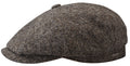 Casquette Hatteras Classic Wool Stetson marron foncé