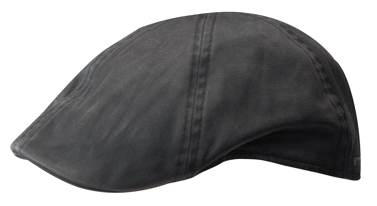 Casquette plate Level Stetson noir