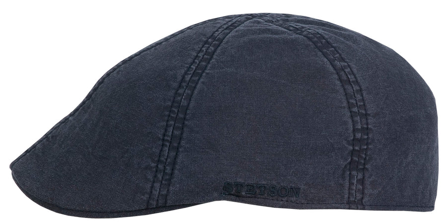 Casquette plate Texas Organic Cotton Stetson marine