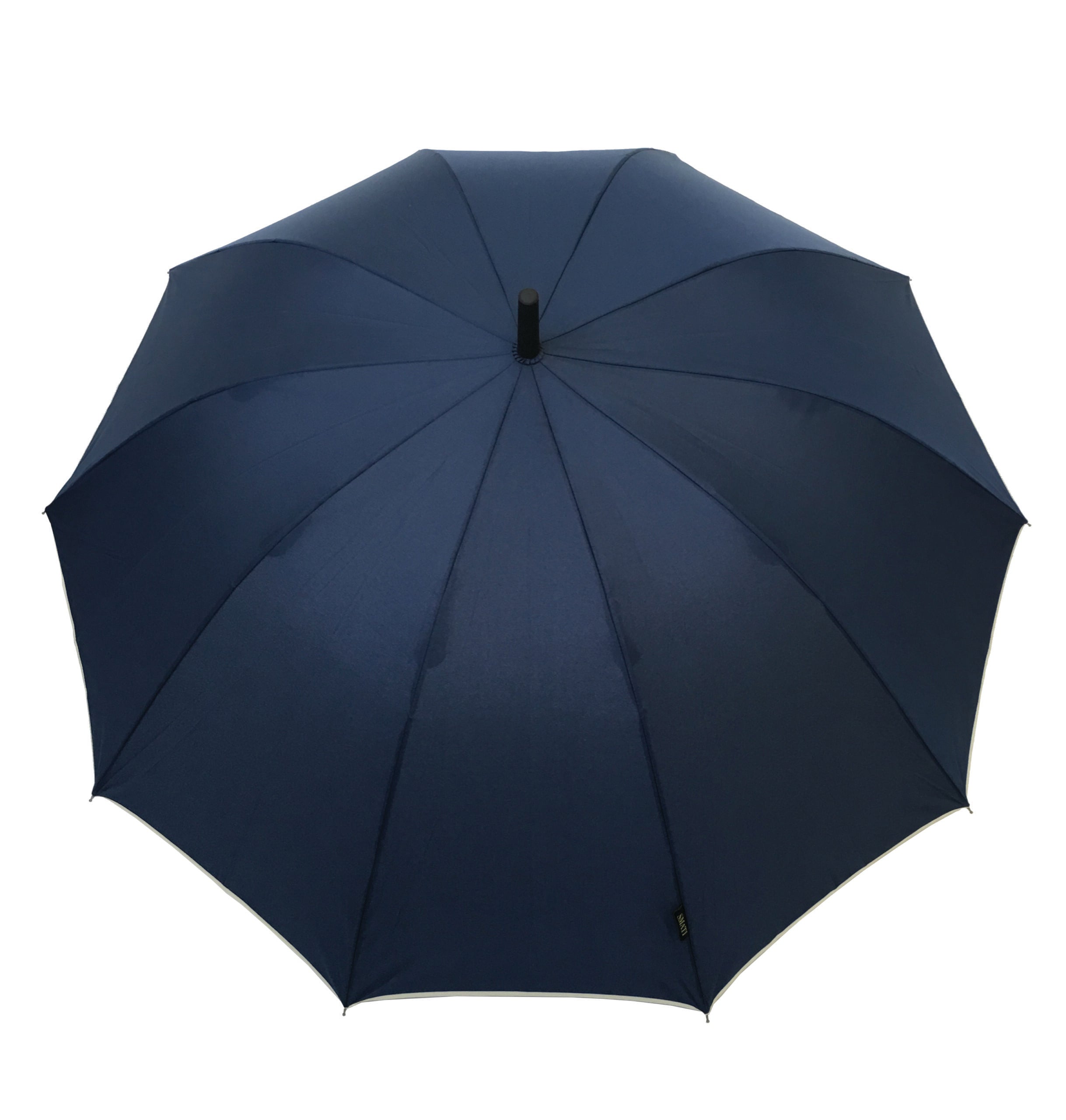 Parapluie droit mixte automatique bleu