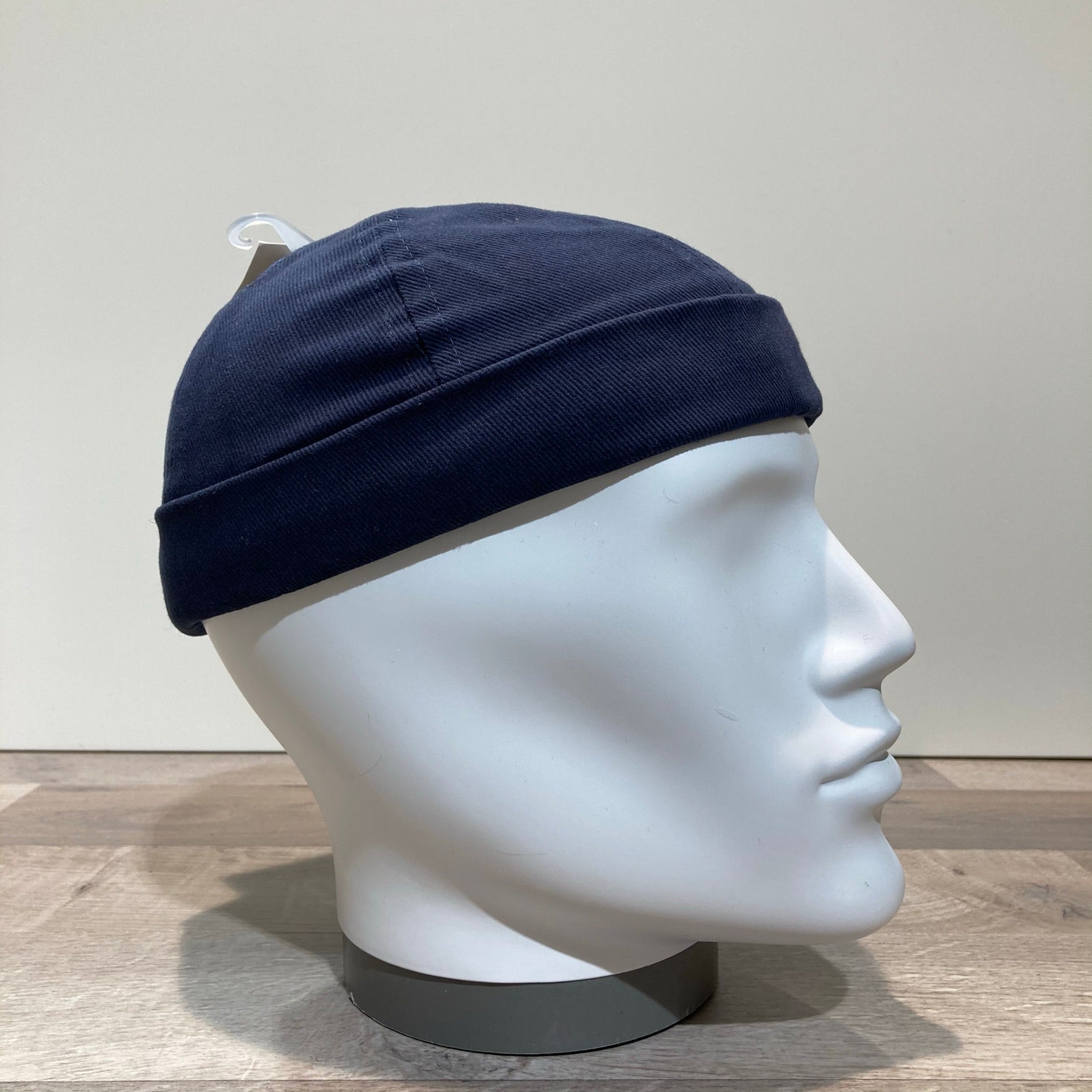Bonnet Docker coton marine