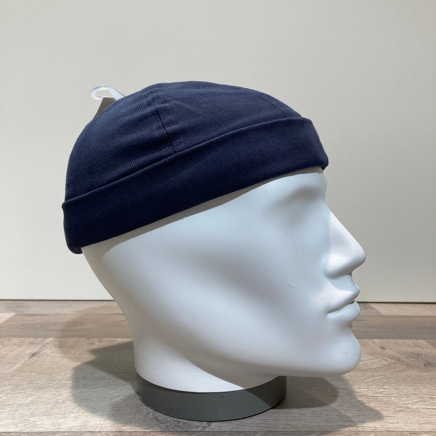 Bonnet Docker coton marine