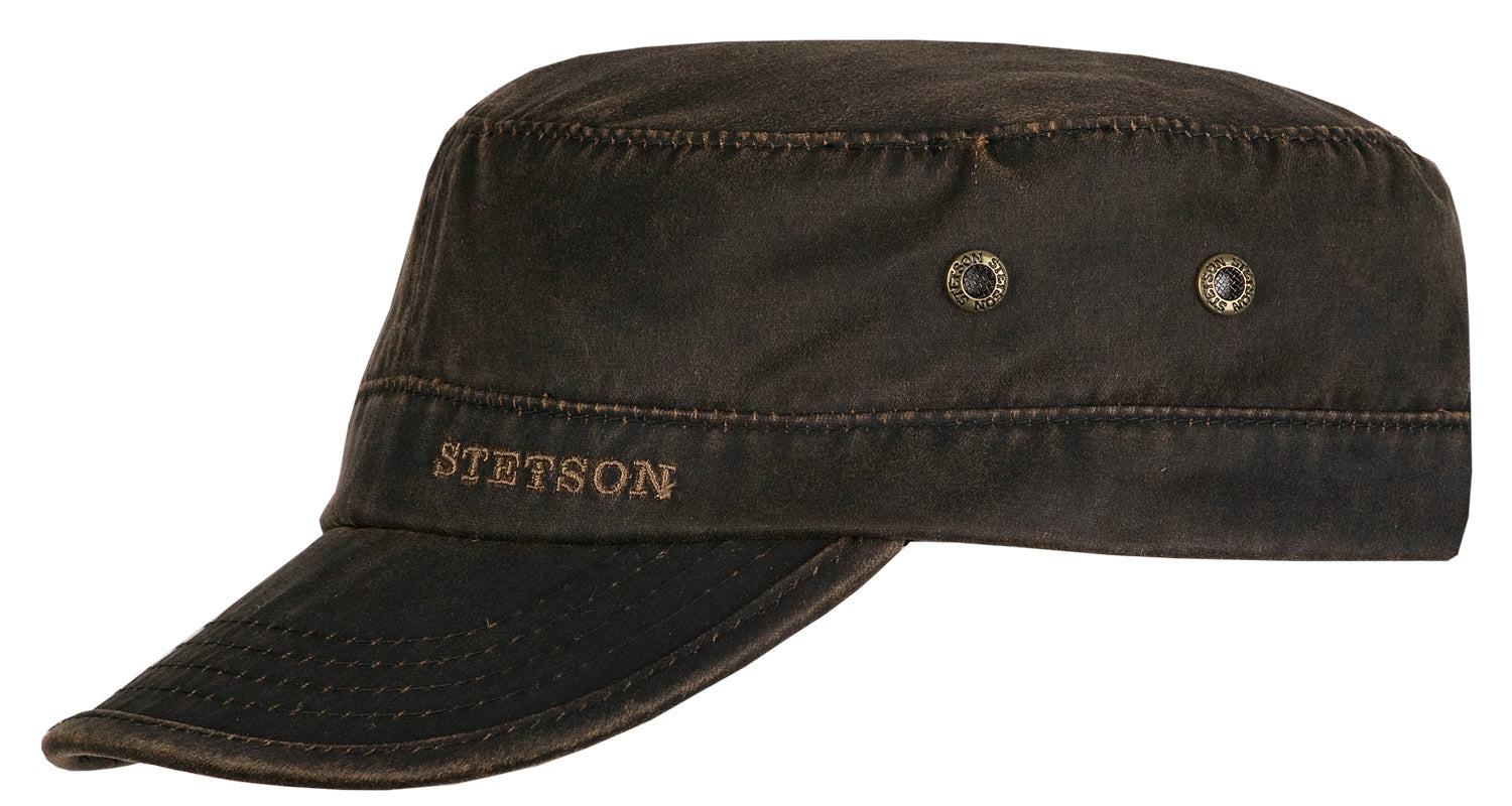 Casquette Army Datto Stetson marron