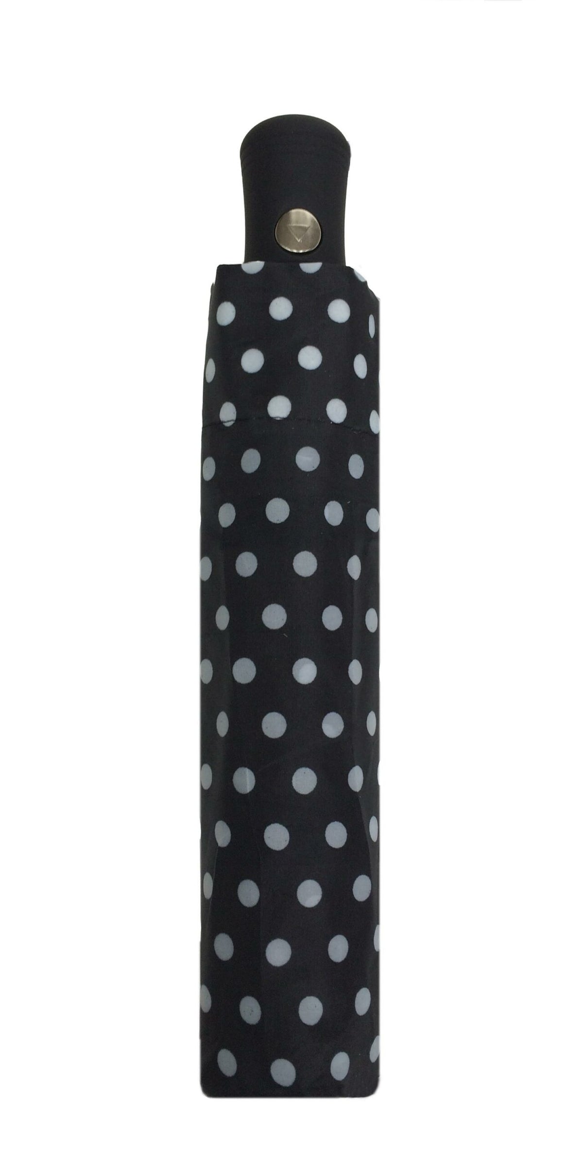 Parapluie pliant pois blanc femme automatique