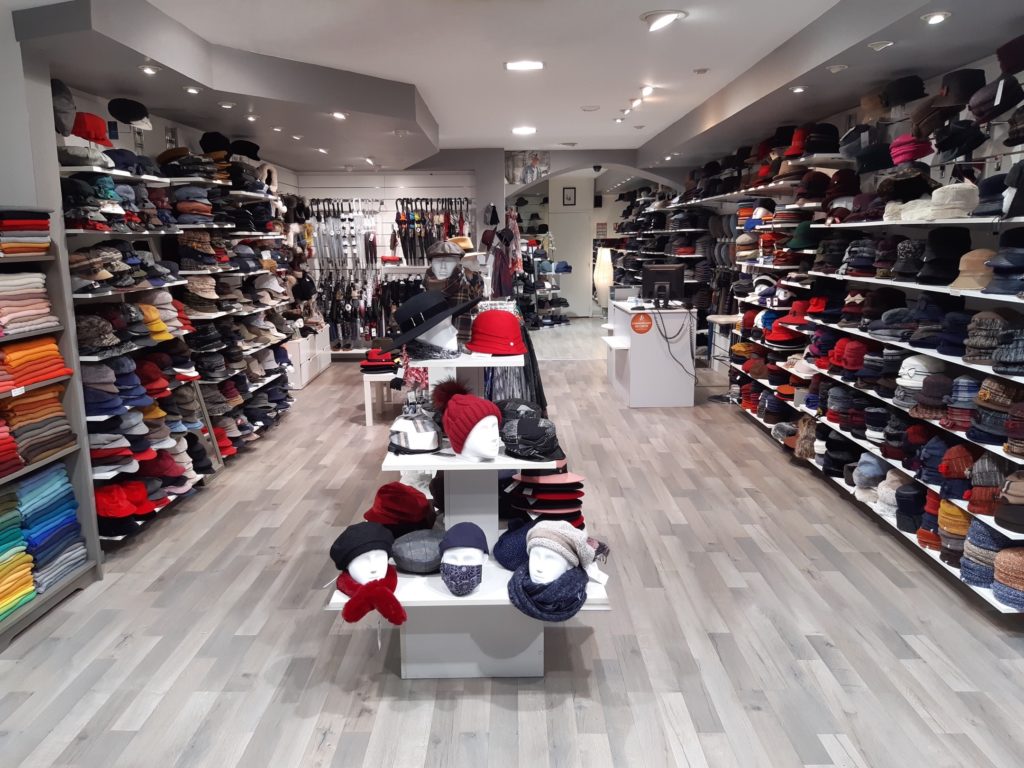 Int&eacute;rieur de la boutique Kausia